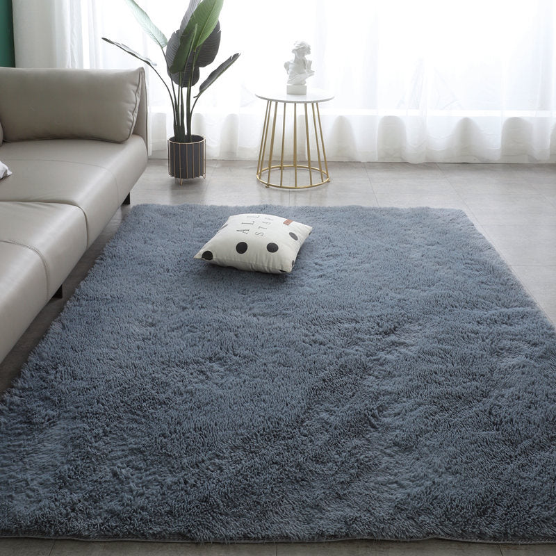 ⏳Time-Limited Special⏰Gradient Color Plush Floor Mat – Ultra-Soft, Non-Slip & Machine Washable for Bedroom, Nursery & Living Room! 🌈🛋️