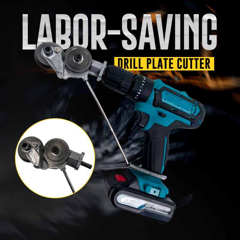 🔩 LIMITED-TIME 50% OFF! ✨ Electric Drill Plate Cutter – Metal Gear, Precise, Lightweight, Safe ⚙️