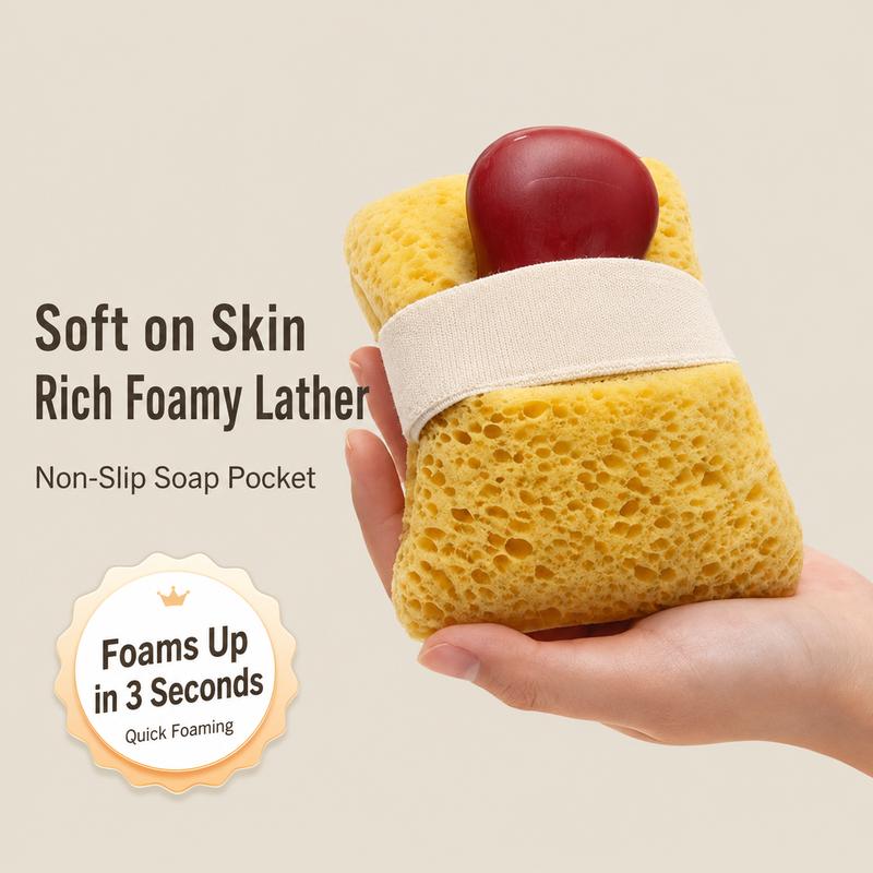 🌞Summer Sale: 50% Off🔥🧼Double-Sided Bath Foaming Pouch🧽