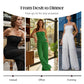 ⏳LAST DAY SALE 50% OFF💕Strapless Crinkle Wide-Leg Jumpsuit