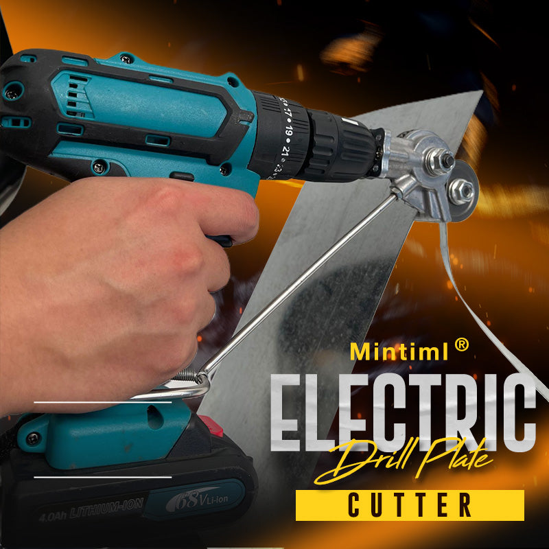 🔩 LIMITED-TIME 50% OFF! ✨ Electric Drill Plate Cutter – Metal Gear, Precise, Lightweight, Safe ⚙️