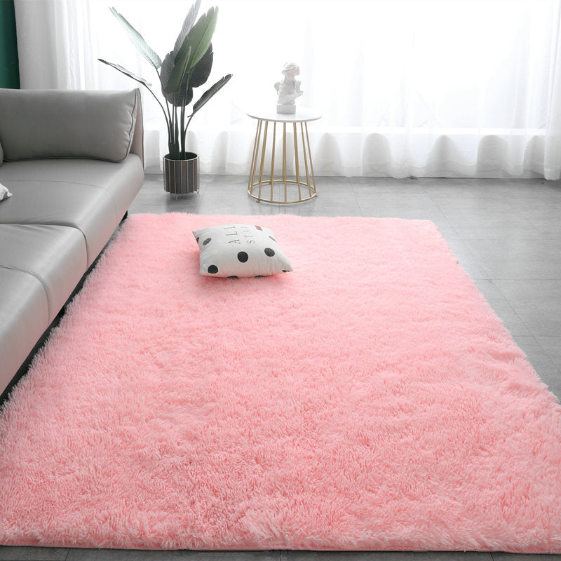 ⏳Time-Limited Special⏰Gradient Color Plush Floor Mat – Ultra-Soft, Non-Slip & Machine Washable for Bedroom, Nursery & Living Room! 🌈🛋️