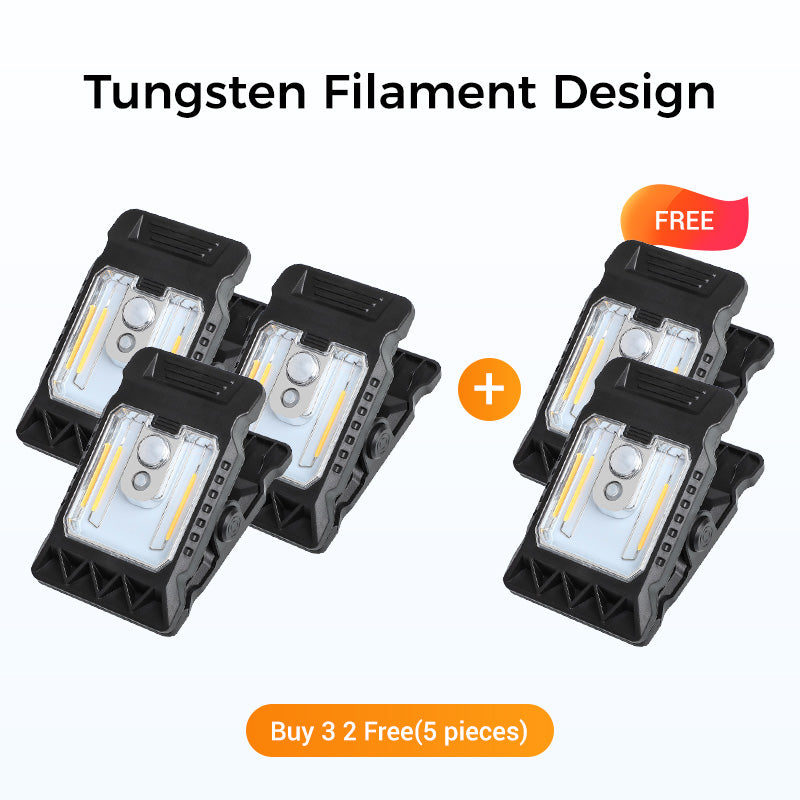 Solar Clip Light with Motion Sensor – No wiring, auto on at night. Perfect for dark steps & garden paths. 🚶‍♂️💡