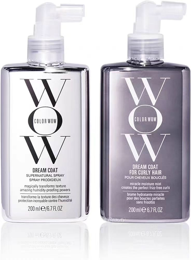 Moisture-Resistant Shine Curl-Defining Spray