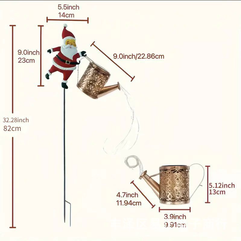 🎁Over 50,000 sold🎉Christmas Sale 50% OFF🎅✨Christmas Solar Kettle Light & Lantern Garden Decor Collection