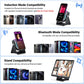 5-in-1 wireless Bluetooth speaker with induction function and adjustable cell phone holder
