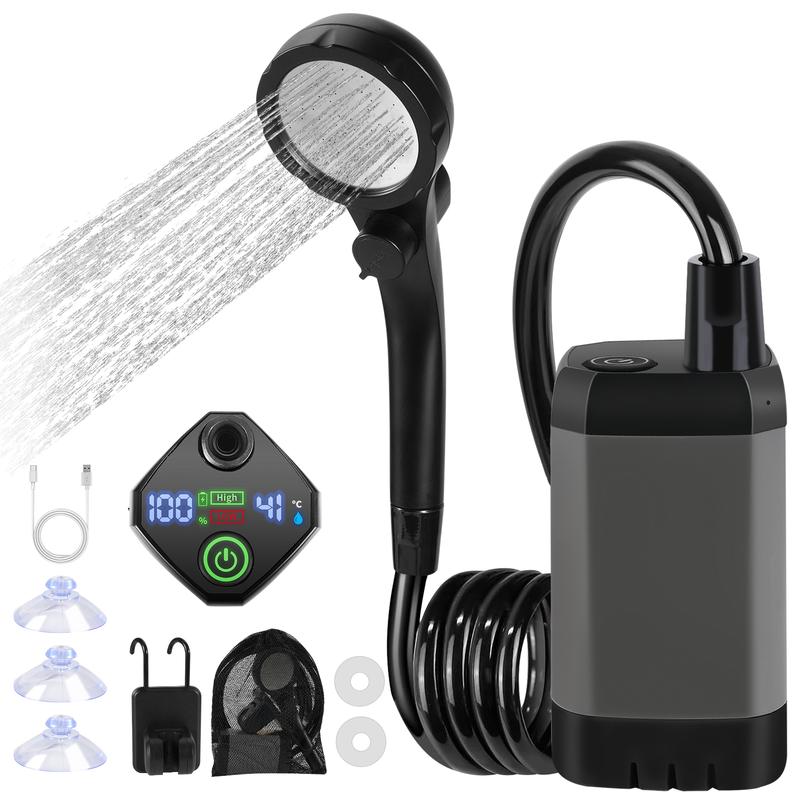 🎁2026 New Arrivals 50% OFF💥Portable Camping Shower with Rechargeable Pump