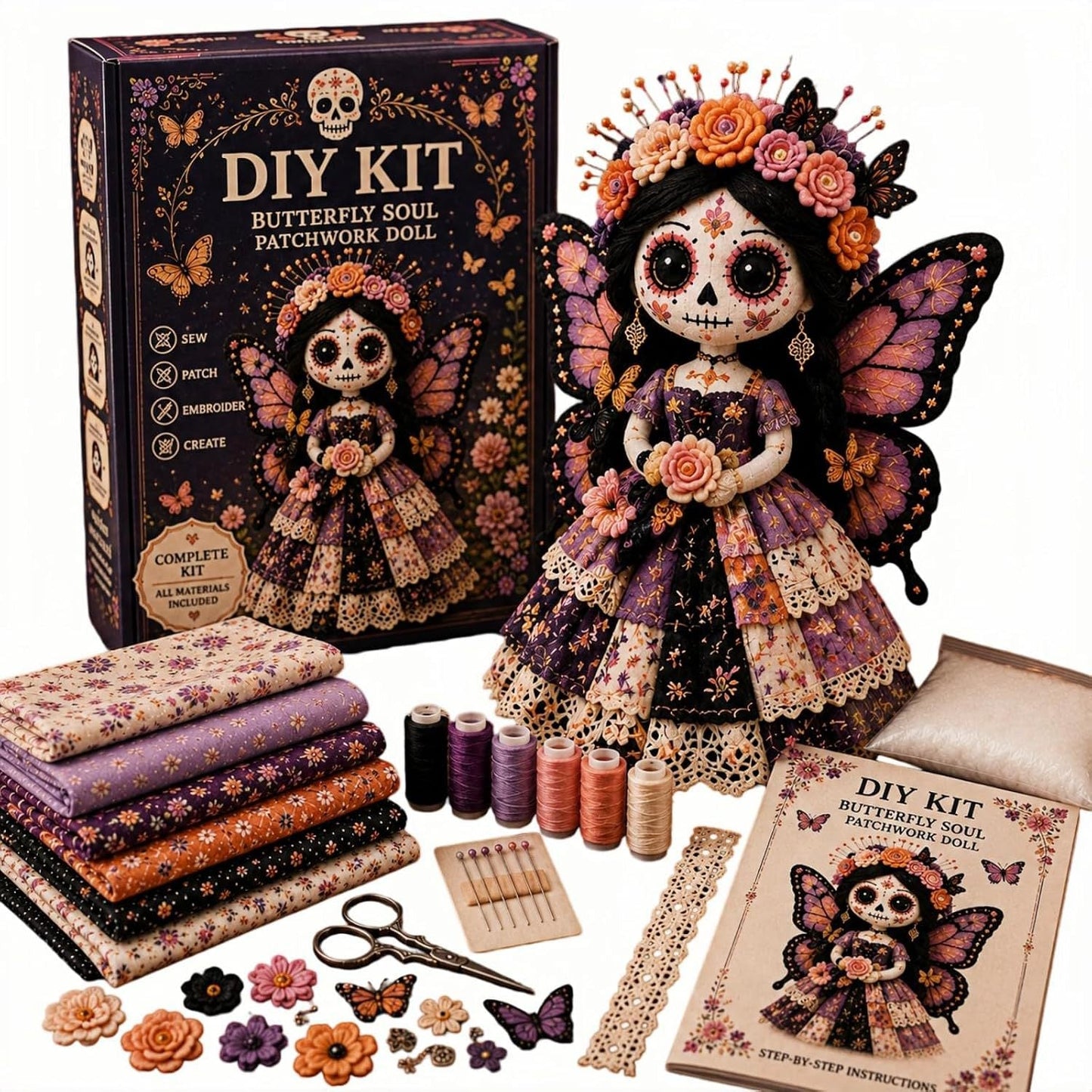💀 SPOOKY SKELETON CRAFT KIT — Halloween DIY Activity | All Materials Included 🎃