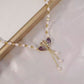 💐50% OFF ! Purple Double Swan Pendant Necklace – Fairy Elegance & Trendy 🦢💜【Limited Offer】
