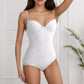 🔥 Hot Sale 50% OFF 🔥Shapewear Bodysuit with Bra|Ruched Slimming Adjustable Waist✨
