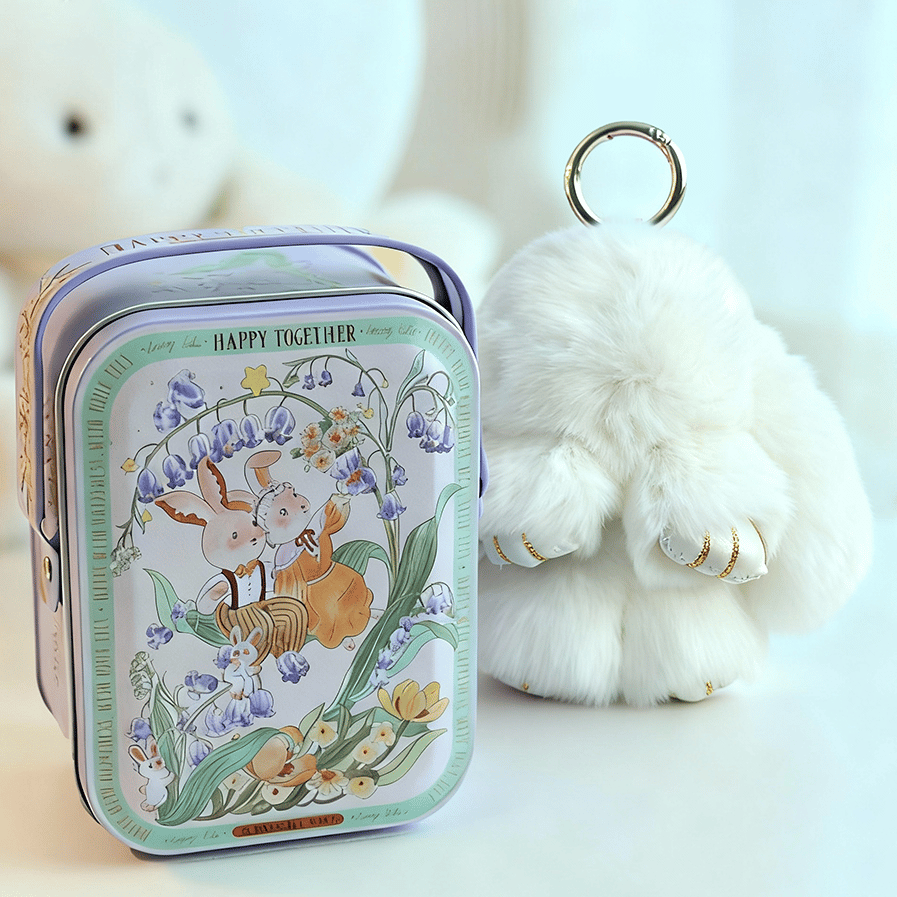 🏆LIMITED TIME SPECIAL SALE 50% OFF🐰 Handmade Soft Bunny PomPom Charms
