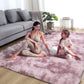 ⏳Time-Limited Special⏰Gradient Color Plush Floor Mat – Ultra-Soft, Non-Slip & Machine Washable for Bedroom, Nursery & Living Room! 🌈🛋️