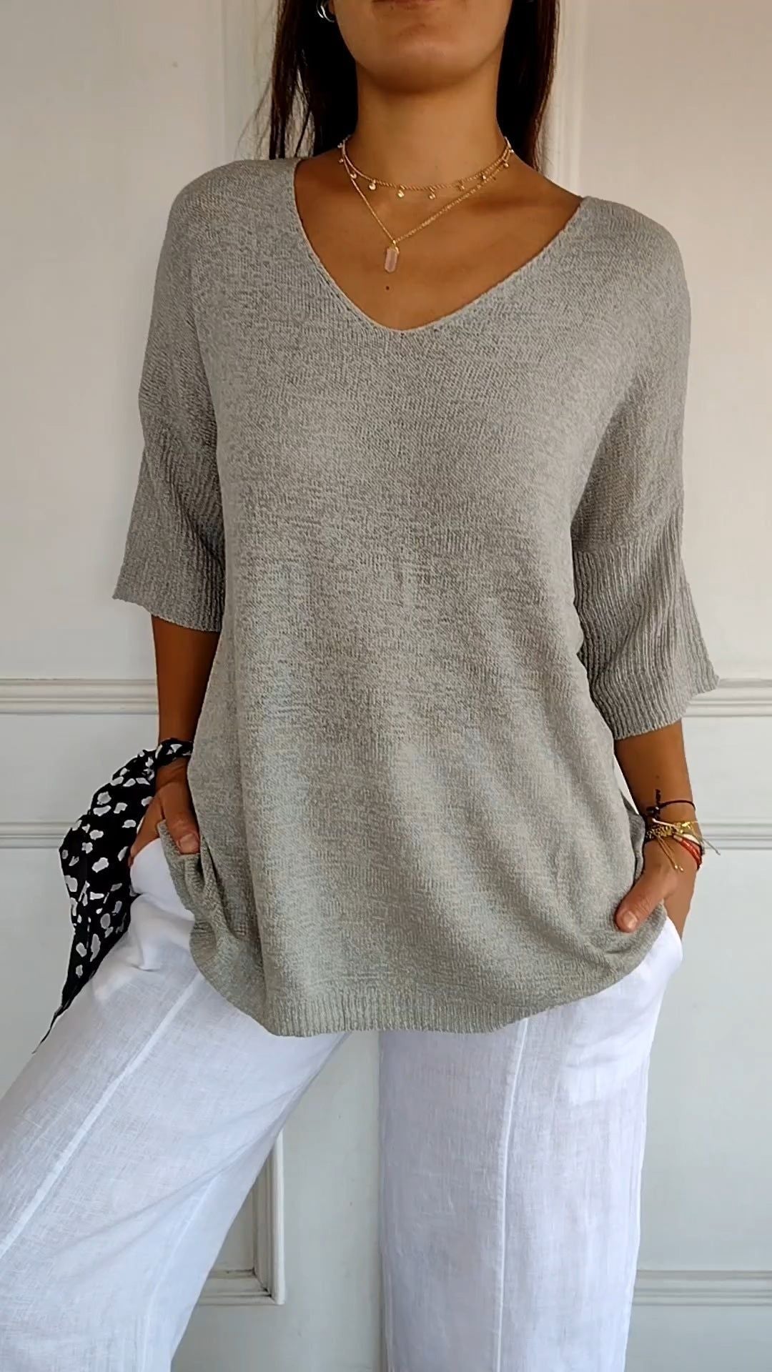 🔥 2026 Bestseller | Minimalist Knit Top | Effortless Everyday Style ☕【-60%】