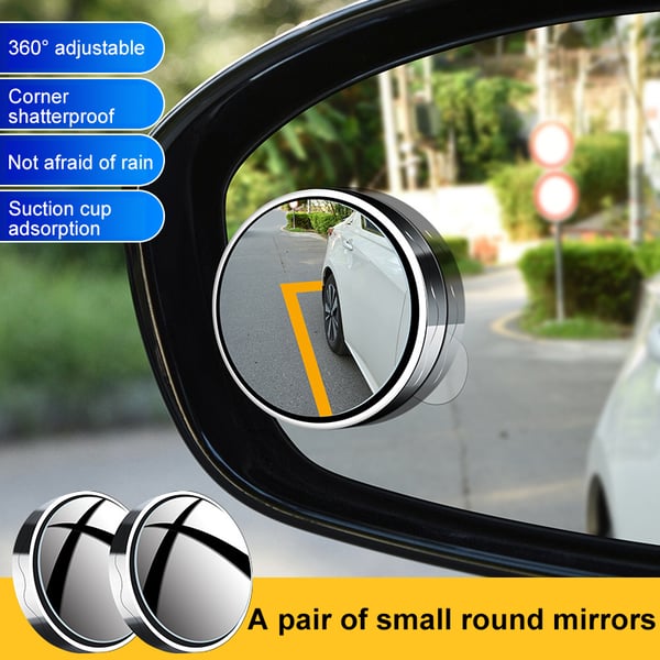 🎉 2026 Sale — Over 31,000 Sold! 🔄 Car Blind Spot Mirror – See What Your Side Mirror Misses – 360° Adjustable, Easy Install, Stay Safe on the Road 🚗