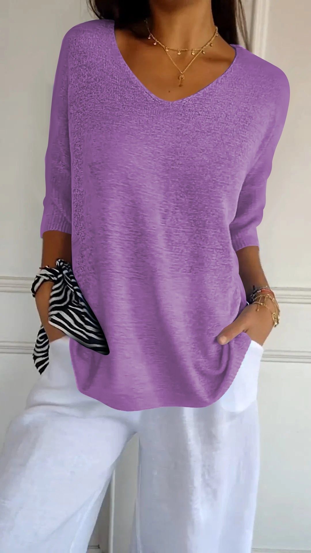 🔥 2026 Bestseller | Minimalist Knit Top | Effortless Everyday Style ☕【-60%】