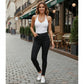 Women's Ribbed V-Neck Tank Top