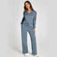⏳LAST DAY SALE 52% OFF!!☁️Women's 2 Piece Sets Outfits Casual Long Sleeve Sweatsuits Sets