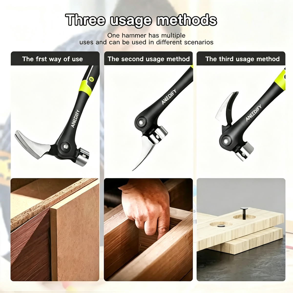 ⏰ Limited-Time Offer: 50% OFF – Heavy-Duty Forged Steel Claw Hammer 🔨