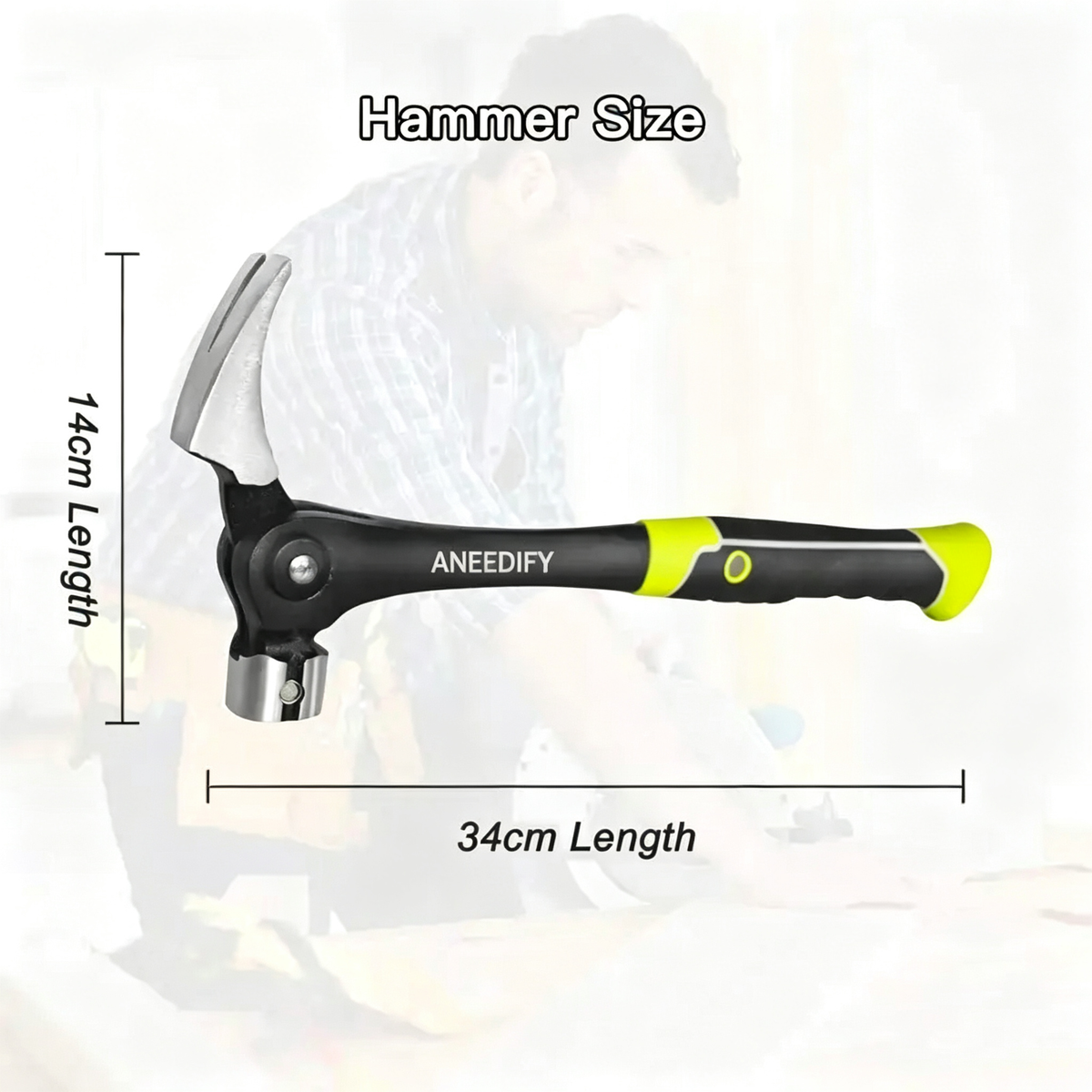 ⏰ Limited-Time Offer: 50% OFF – Heavy-Duty Forged Steel Claw Hammer 🔨