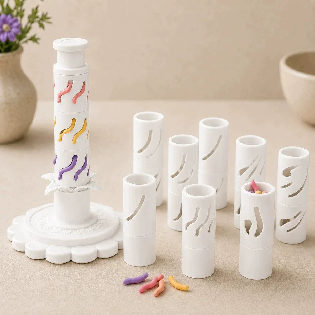 🌸 LIMITED‑TIME 50% OFF! ✨ DIY Clay Flower Shaping Tool – Modular, Press Design, Creative Craft 🎨