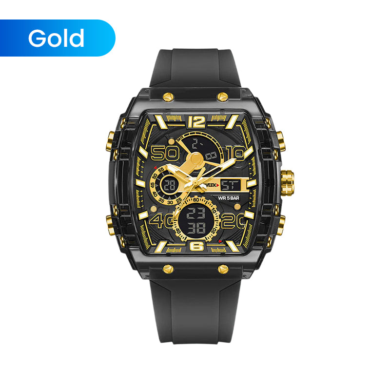 🔥LED Backlight+Stopwatch Technique🔥Multi-Function Sport & Casual Digital Watch