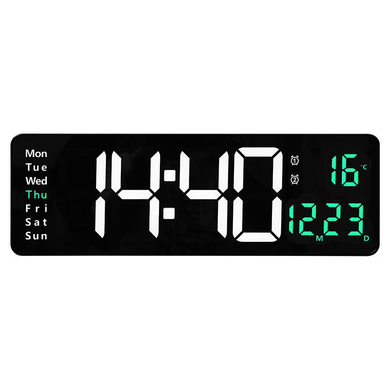 🎉 2026 Sale — Over 31,000 Sold! 💞 16" Large Digital Clock with Temperature, Date, Auto DST, Night Light, Auto Brightness Dimmer