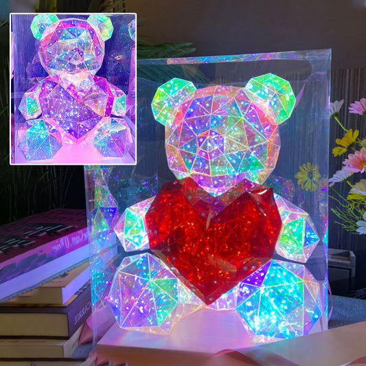 💕Valentine's Day Special - 52% OFF🎁 Colorful Glowing Bear