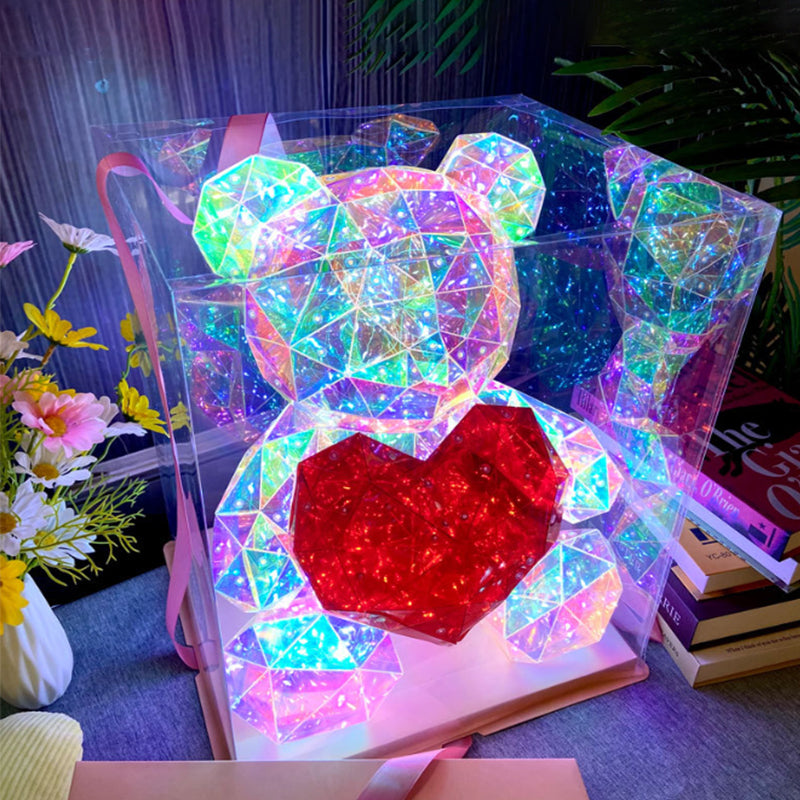 💕Valentine's Day Special - 52% OFF🎁 Colorful Glowing Bear