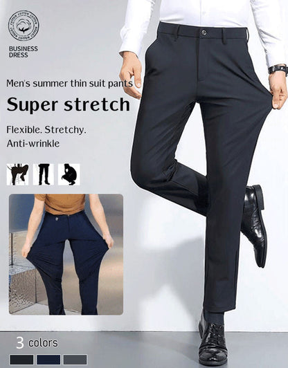 🔥2026 Hot Sale 50% OFF🔥Men's Summer Thin Suit Business Pants