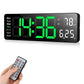 🎉 2026 Sale — Over 31,000 Sold! 💞 16" Large Digital Clock with Temperature, Date, Auto DST, Night Light, Auto Brightness Dimmer