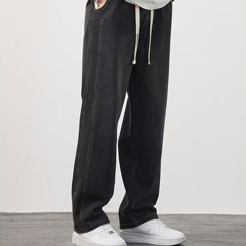 ⏰ Now only 50% off!📢📢50 % OFF !!🎅Men's Loose Straight Jeans👖💥