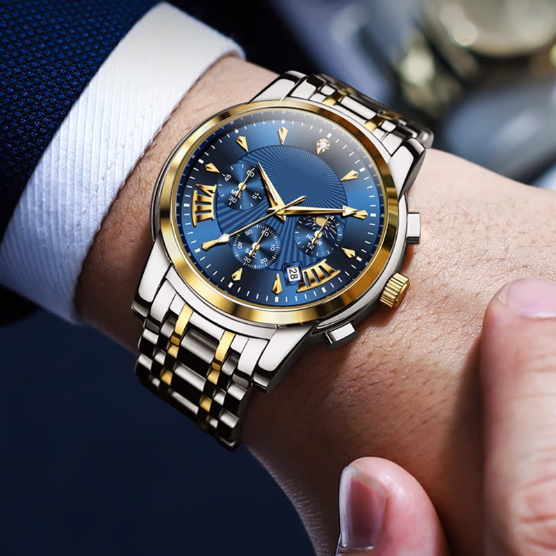📢📢 50% OFF⌚Men's Fashion Casual Multi-Function Quartz Watch