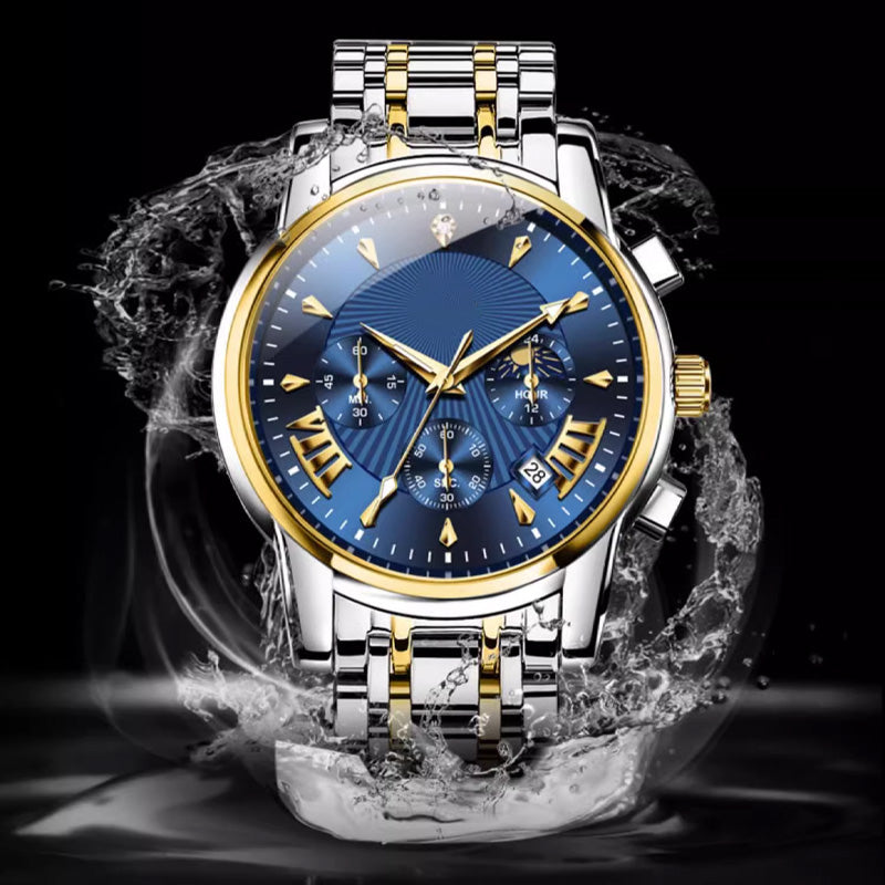 📢📢 50% OFF⌚Men's Fashion Casual Multi-Function Quartz Watch