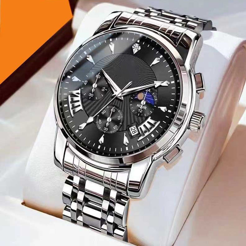 📢📢 50% OFF⌚Men's Fashion Casual Multi-Function Quartz Watch