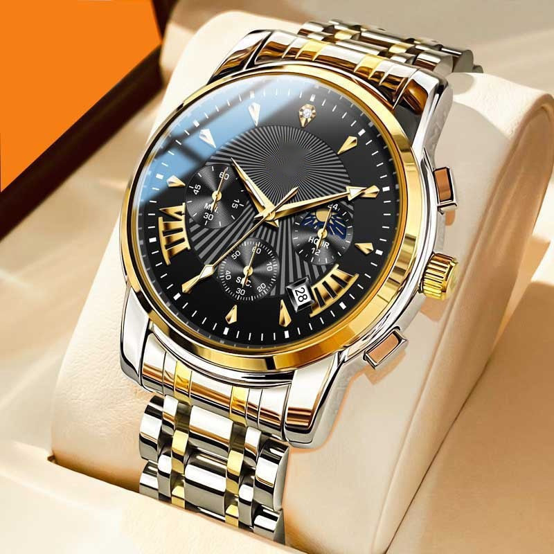 📢📢 50% OFF⌚Men's Fashion Casual Multi-Function Quartz Watch