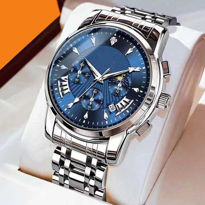 📢📢 50% OFF⌚Men's Fashion Casual Multi-Function Quartz Watch