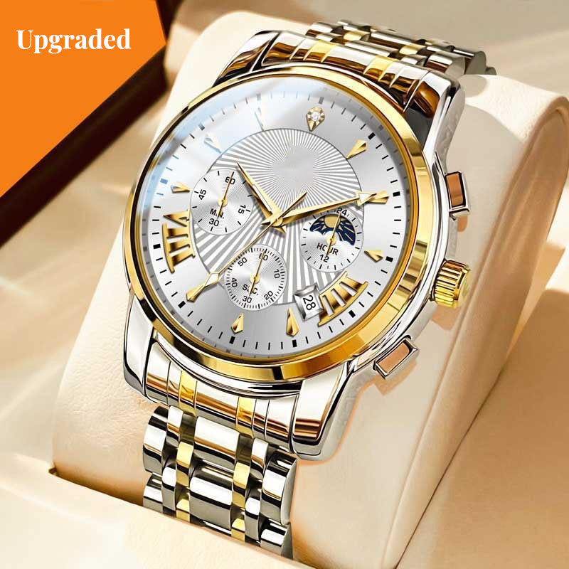 📢📢 50% OFF⌚Men's Fashion Casual Multi-Function Quartz Watch