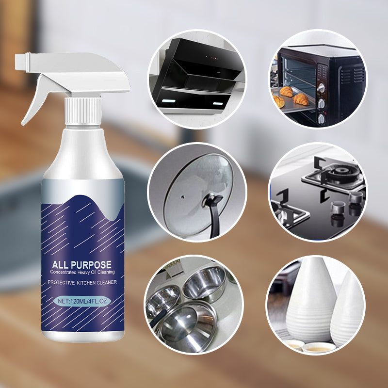 120ml All-Purpose Kitchen Cleaner Spray with Tools