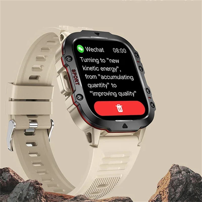 📢📢50% OFF !! ⏰Rugged Outdoor Smart Watch - 100+ Sports Modes