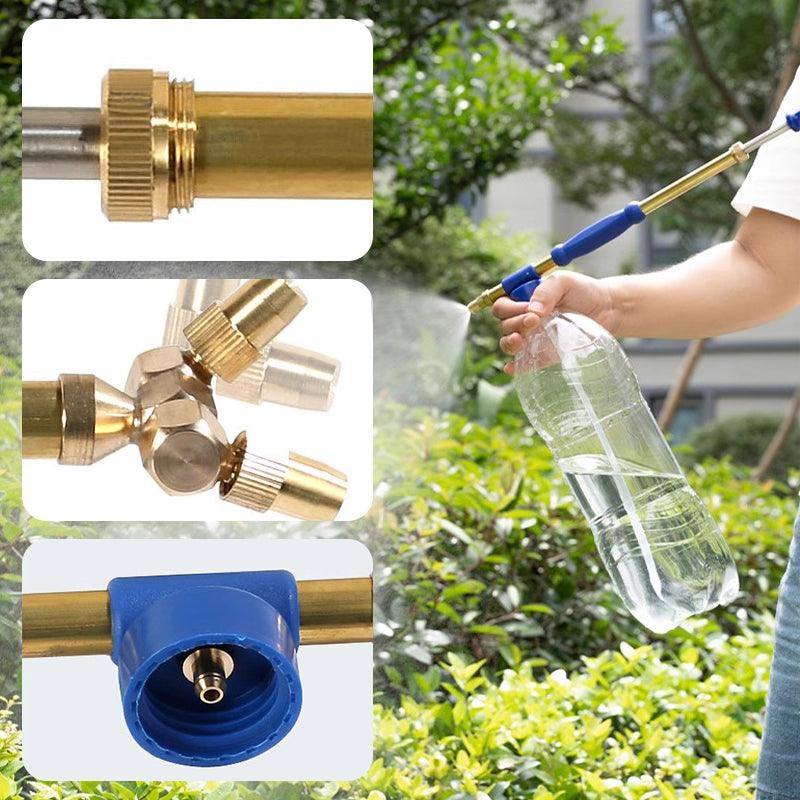 🎉 2026 Sale — Over 7,000 Sold! 🌸 Double-Ended Copper Rod Manual Sprayer – Reciprocating Pressure, Fine Mist & Jet Spray – Perfect for Watering & Sterilizing! 💦