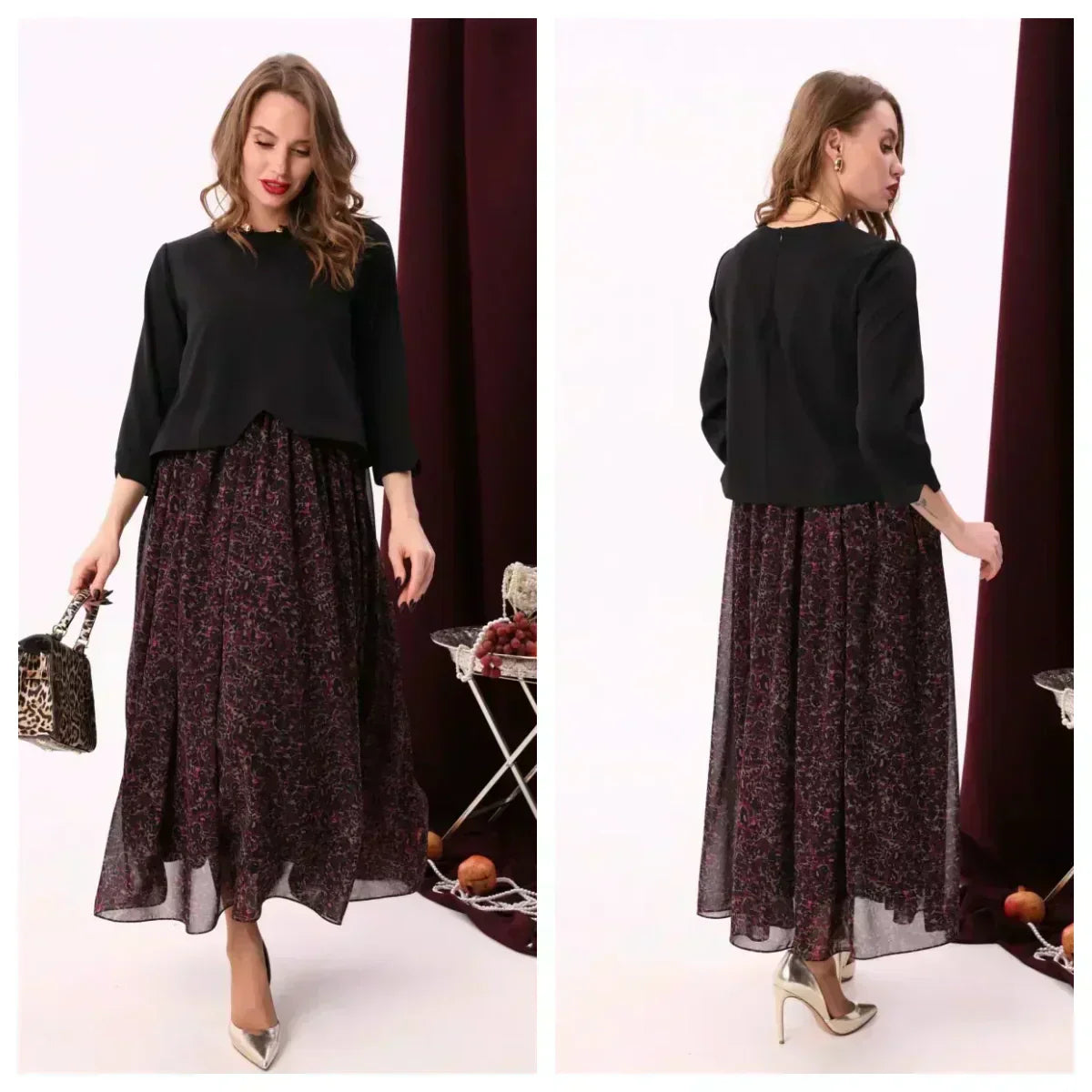 【M-4XL】💗 Elegant High Quality Dress