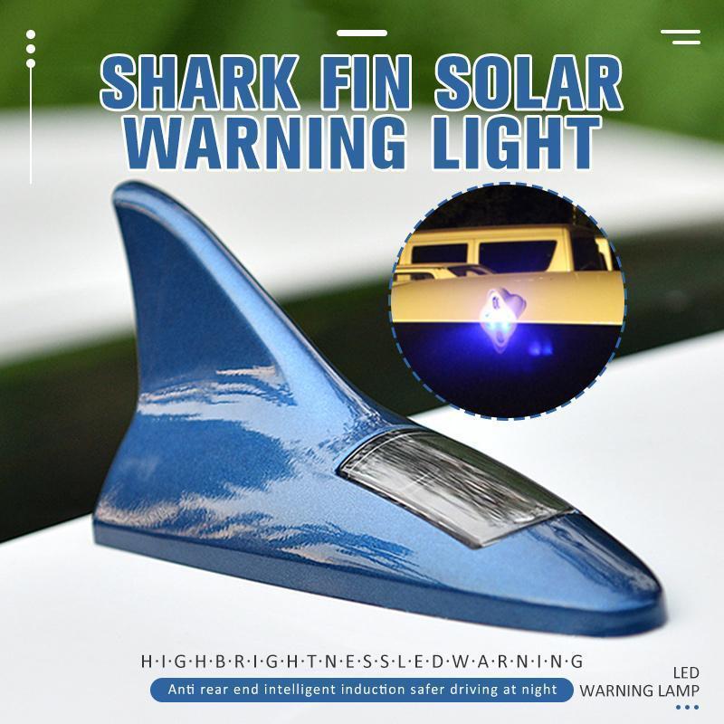 🦈Shark Fin Solar Warning Light for Car – Solar-Powered Visibility & Safety, Help Others See You on the Road 🚗✨