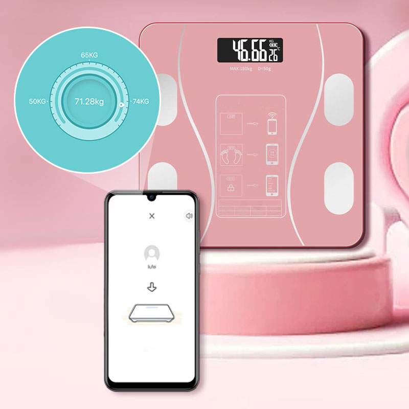 🏅NEW YEAR SPECIAL 50% OFF⏰Weight & Body Fat Smart Digital Scale🏃‍