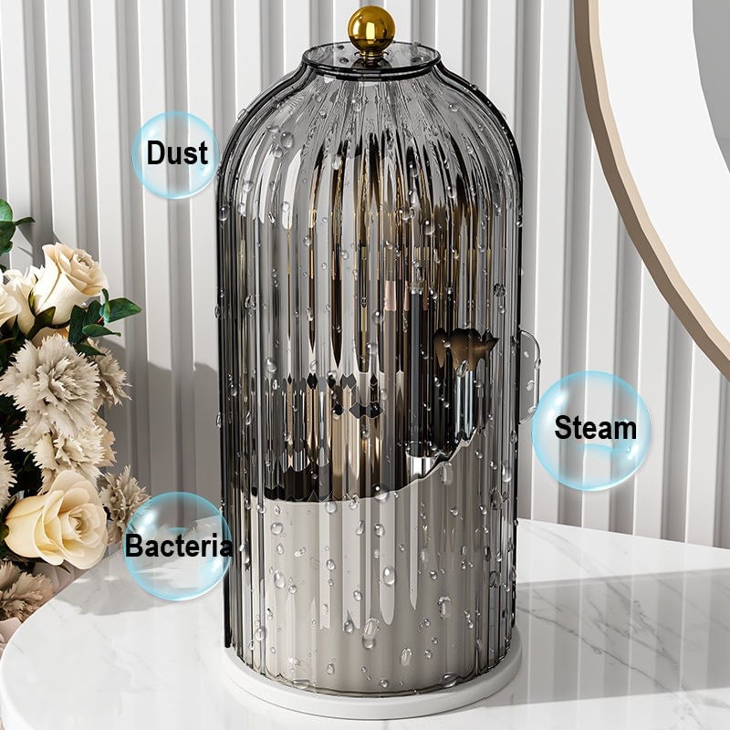 🧴 50% OFF NOW! 🏠 Sliding Lid Toothbrush Organiser – Wall-mounted, dustproof & space-saving – Perfect for small bathrooms & en-suites ✨