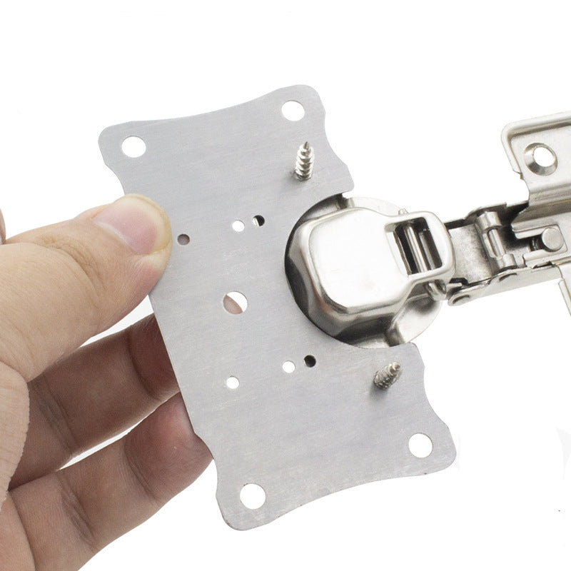 Stainless Steel Cabinet Door Hinge Plate