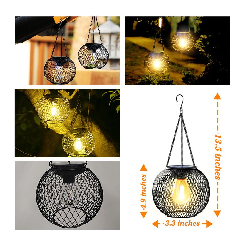 💗LAST DAY SALE 50% OFF⚡Retro Metal Solar Lanterns