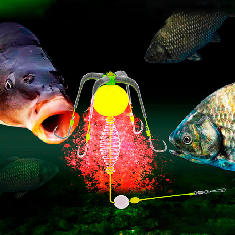 💯Limited Time Half Price-Four Hook Anti-tangle Fishing Kit