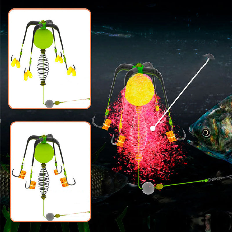 💯Limited Time Half Price-Four Hook Anti-tangle Fishing Kit