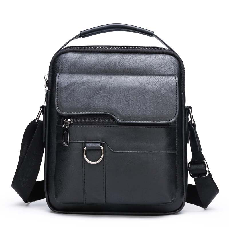 🎁2026 New Arrivals 50% OFF💥Business Men's Casual Crossbody Bag – Water-Resistant PU Leather – Practical Shoulder Messenger Bag 🌧️