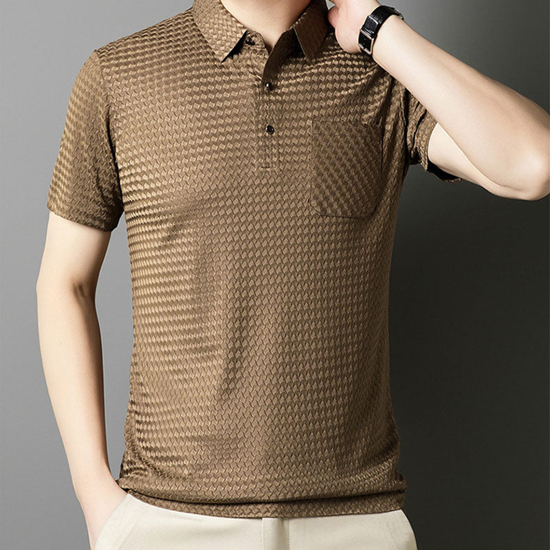 🎁2026 New Arrivals 50% OFF💥Men’s Textured Short-Sleeve Shirt – Breathable, Lightweight & Easy to Style